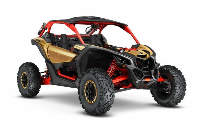 2017 Can-Am Maverick X3 X rs - Gold and Red