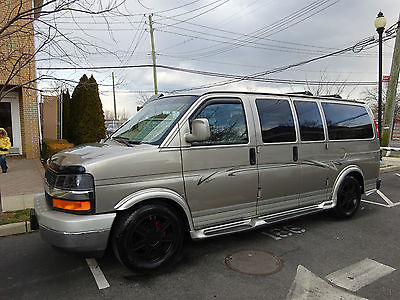 2004 Chevrolet Express AWD LOW TOP CONVERSION VAN WITH LEATHER CHEVY EXPRESS BY EXPLORER 7 PASSENGER  LOW TOP CONVERSION VAN  AWD **VIDEO***