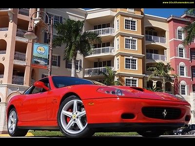 2002 Ferrari 575 Base Coupe 2-Door 550 575 stick 6 speed maranello 360 430 458 355 348 328 f12 italia scuderia