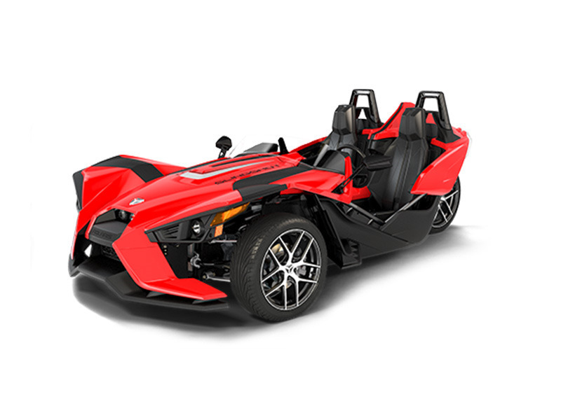 2016 Polaris Slingshot Reverse Trike SL Red Pearl