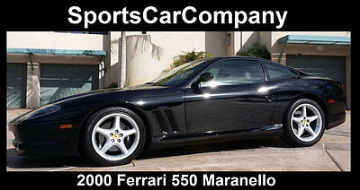 2000 Ferrari 550  2000 FERRARI 550 MARANELLO 1 OWNER CALIFORNIA CAR 6 SPEED GREAT VALUE $119,998!