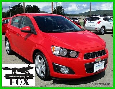 2015 Chevrolet Sonic LTZ Hatchback Automatic Heated Seats Remote Start only 8,563 miles, Clean Carfax, Heated Seats, Remote Start, ONSTAR 15277