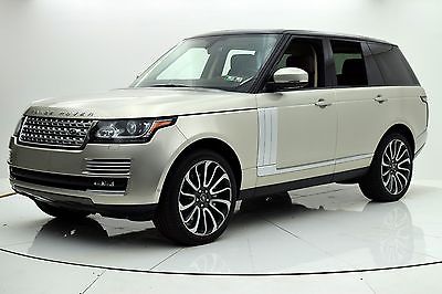2014 Land Rover Range Rover Supercharged Autobiography 2014 Land Rover Range Rover Supercharged Autobiography 48,143 Miles Luxor Metall