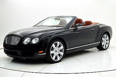 2007 Bentley Continental GT Convertible 2007 Bentley Continental GT Convertible 17,203 Miles Midnight Emerald Convertibl