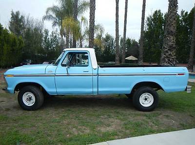 1977 Ford F-150  1977 Ford F-150 RANGER 351 4 SPEED 4X4 ORIGINAL COLD AC