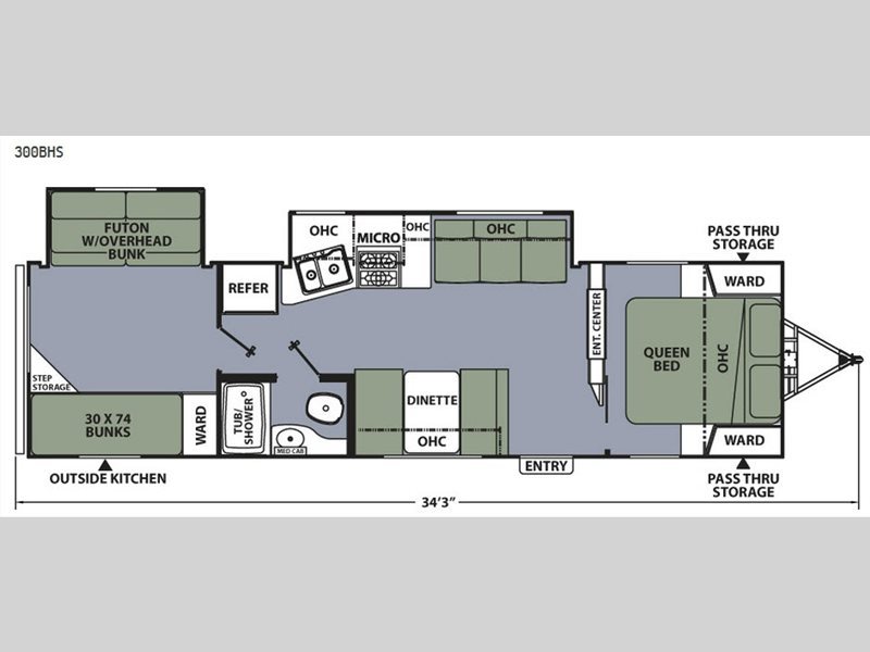 2017 Coachmen Rv Apex Ultra-Lite 300BHS