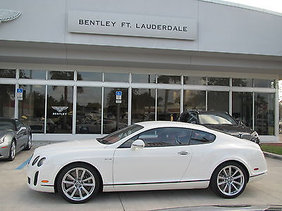 2011 Bentley Continental GT Supersports Coupe 2-Door 2011 11 BENTLEY GT SUPERSPORTS W12 * CERTIFIED WARRANTY * COUPE * NAIM *ONLY 8k