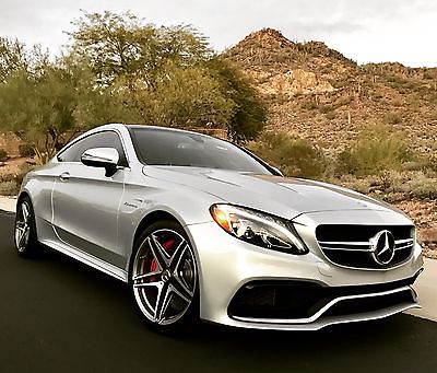 2017 Mercedes-Benz C-Class C63 S Coupe 2017 Mercedes AMG C63S Coupe - Premium 2, AMG Performance Exhaust, Incredible!