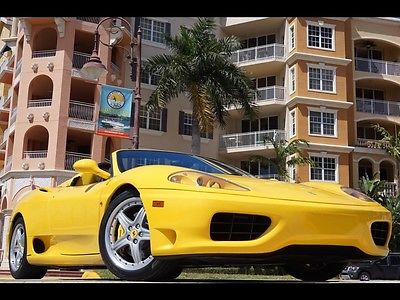 2001 Ferrari 360  2001 360 430 458 550 575 599 speciale, f1 612 456 f12 Spider F1 6 Speed Stick