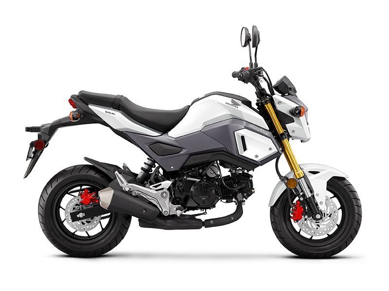 2017 Honda Grom Pearl White