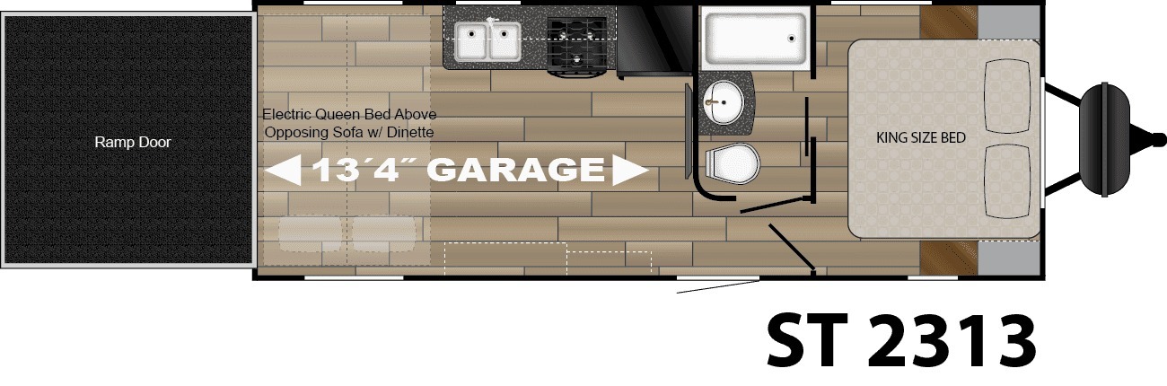 2017 Cruiser Rv Corp Stryker ST 2313