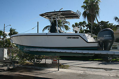 CONTENDER 24FT,YAMAHA OFFSHORE F225XCA,DIGITAL CONTROL,COMMAND LINK PLUS DISPLAY