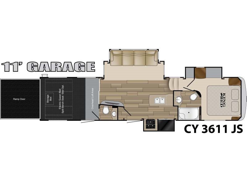 2017 Heartland Cyclone RV CY 3611JS