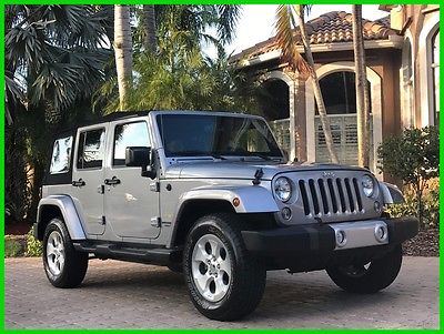 2015 Jeep Wrangler Sahara 2015 Jeep Wrangler Sahara 4WD NAVIGATION! 7K MILES! CLEAN CARFAX! ONE OWNER!