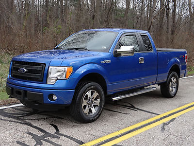 2013 Ford F-150 STX Extended Cab Pickup 4-Door 2013 Ford F-150 STX Extended Cab  4-Door 5.0L Electric Blue Metallic Low Miles!