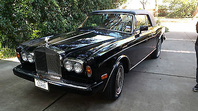 1991 Rolls-Royce Corniche  1991 Rolls Royce Corniche III Convertible