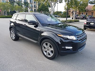 2013 Land Rover Evoque AWD 2013 LAND ROVER EVOQUE AWD BLACK/BLACK ,1 OWNER,CAMERA,LEATHER,PANORAMA SUNROOF
