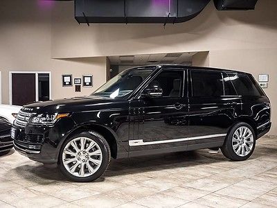 2015 Land Rover Range Rover Supercharged Sport Utility 4-Door 2015 Land Rover Range Rover Supercharged LWB Four-Zone Climate Pack Stunning WOW