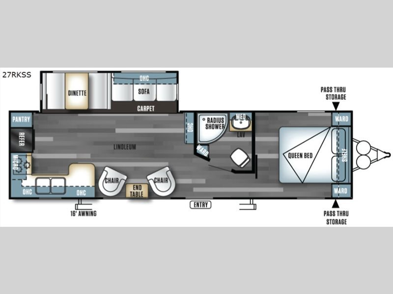 2017 Forest River Rv Salem 27RKSS