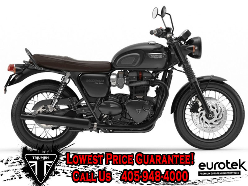 2017 Triumph Bonneville T120 Black Jet Black