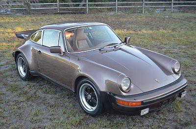 1977 Porsche 930 (Copper Brown Metallic) 34 year owner on a 37854 mile TWO OWNER 930 TURBO in Copper Brown Metallic COA