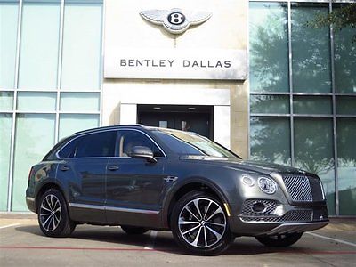 2017 Bentley Bentayga  2017 SUV Used Twin Turbo Premium Unleaded W-12 6.0 L/363 8-Speed Automatic w/OD