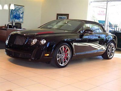 2012 Bentley Continental Supersports Convertible 2-Door 2012 Bentley Continental  Supersports ISR
