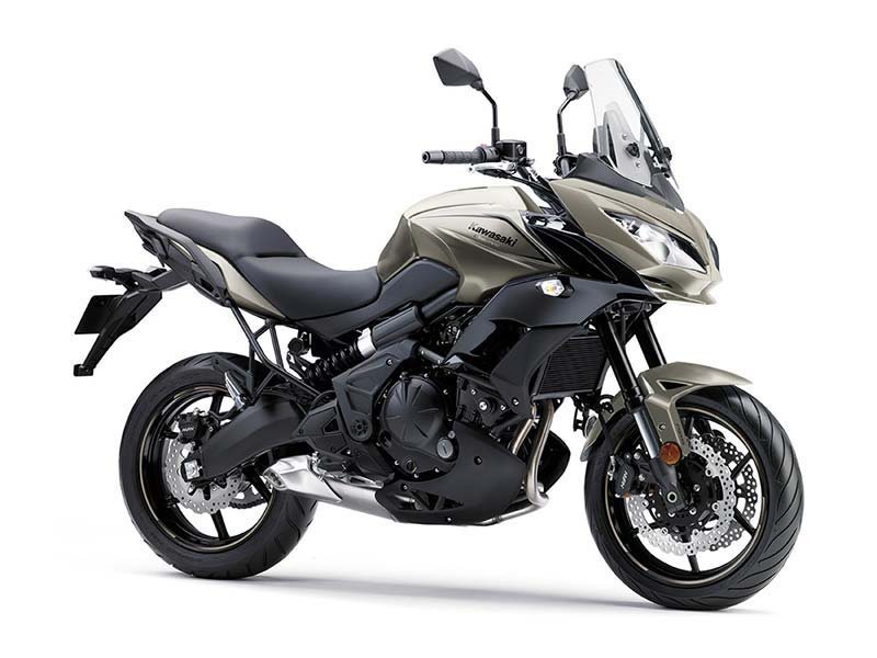 2017 Kawasaki Versys 650 ABS Metallic Flat Raw Titanium