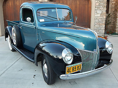 1940 Ford Other Pickups Pickup Truck 1940 Ford Pickup Truck w/ V8 & 3-Speed on the floor - Restored