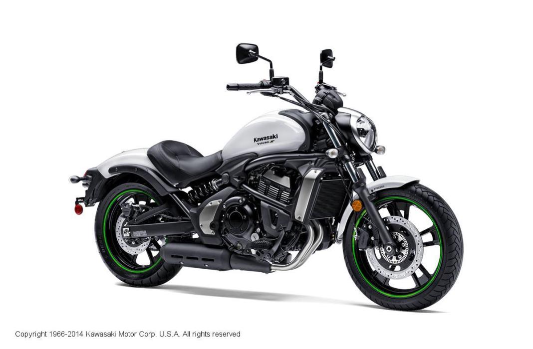 2015 Kawasaki Vulcan S WHITE EN650AFF