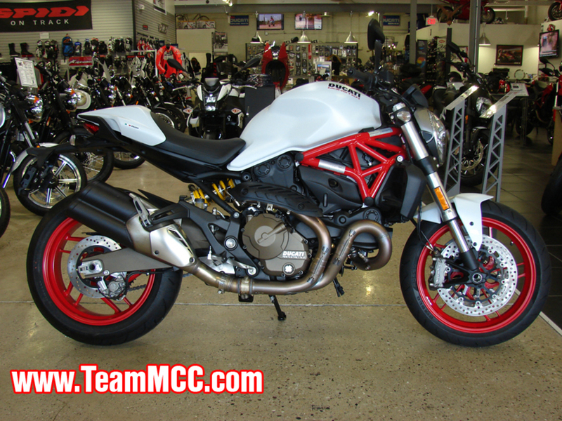 2016 Ducati Monster 821 White