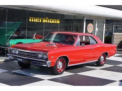 1967 Chevrolet Chevelle  1967 Chevelle SS - Proper 396, Red / Red, Rust-Free Car, 4 Speed!