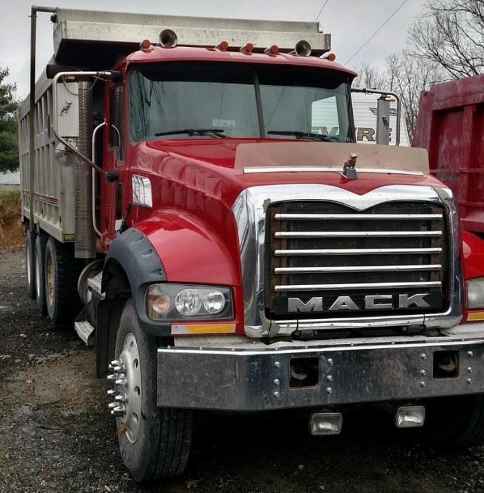 2009 Mack Granite Gu713  Dump Truck
