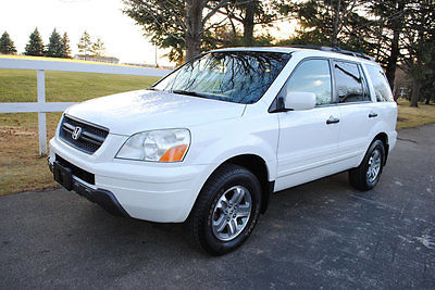 2005 Honda Pilot EX-L Automatic with RES 2005 HONDA PILOT EXL-RES AWD/READ DVD!LOADED!ALWAYS SERVICED!RECORDS!LOOK!