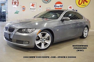 2008 BMW 3-Series Base Coupe 2-Door 08 335I COUPE,AUTOMATIC,SUNROOF,HEATED LEATHER,B/T,18IN WHEELS,84K,WE FINANCE!!
