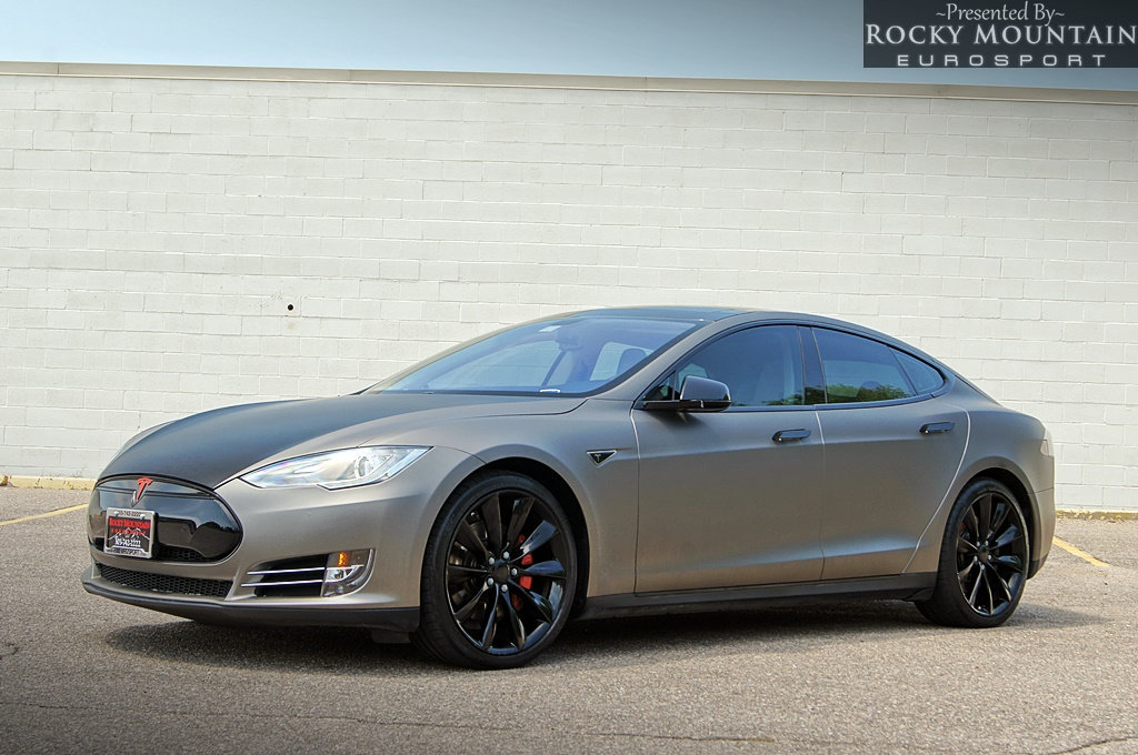 2014 Tesla Model S 4dr Sedan Performance 2014 Tesla Model S P85+ Loaded MSRP $130,000 One Owner Car Wrapped