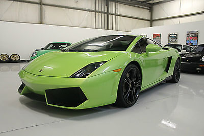 2012 Lamborghini Gallardo LP550-2  2012 Lamborghini Gallardo LP550-2 E-Gear Verde Ithica Super Clean!!