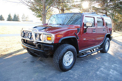 2003 Hummer H2 Base Sport Utility 4-Door 2003 HUMMER H2/LOADED!DUALS!SUNROOF!SHARP!LOOK!WOW!