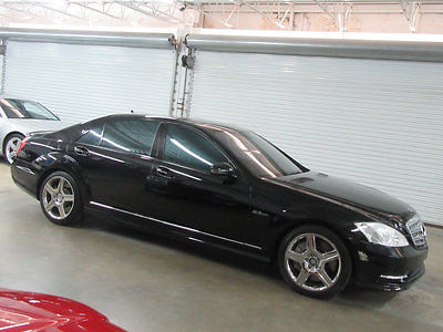 2008 Mercedes-Benz S-Class 4dr Sedan 6.3L V8 AMG RWD 83000 MILES BLACK ON BLACK S63 FLORIDA CAR IMMACULATE IN/OUT REBUILT TITLE