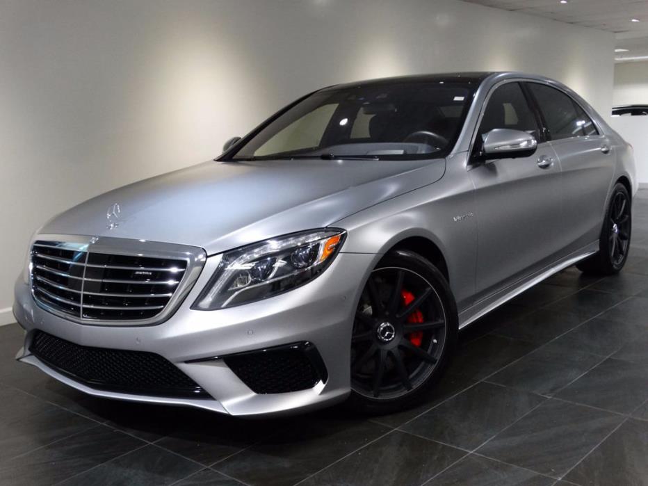2015 Mercedes-Benz S-Class 4dr Sedan S63 AMG 4MATIC 2015 S63 AMG 4MATIC DRIVER-ASSIST HUD PANO NIGHT-VISION 577HP WARRANTY MSRP$169k