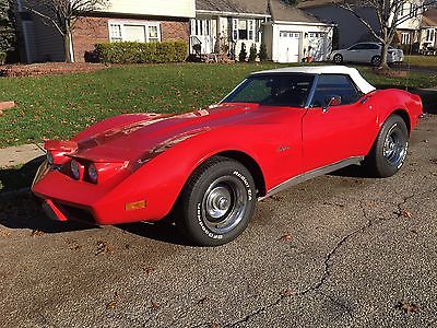 1973 Chevrolet Corvette L82 convertible 1973 Chevrolet Corvette Stingray Convertible L82 Tribute TurnKey 350/Auto 2 tops