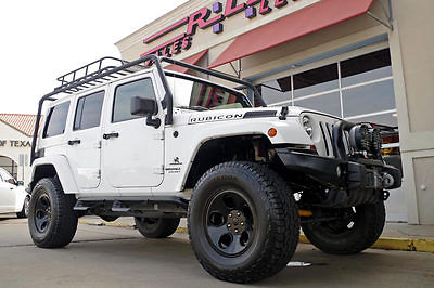 2012 Jeep Wrangler Unlimited Rubicon Sport Utility 4-Door 2012 Jeep Wrangler Unlimited Rubicon AEV Custom 4x4, Navigation, Lift Kit, More!