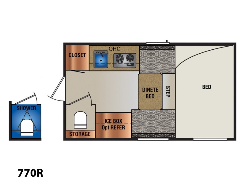 2017 Travel Lite Super Lite Full Sized Trucks 770R