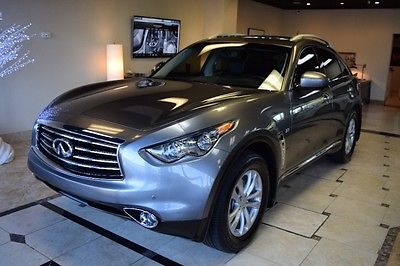 2015 Infiniti QX70  2015 Infiniti QX70 AWD Factory Warranty One Owner