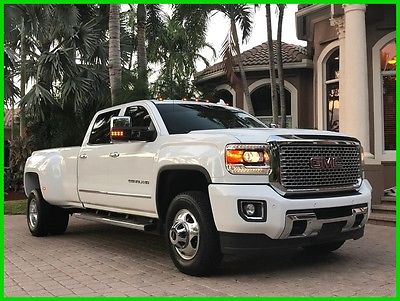 2015 GMC Sierra 3500 Denali 2015 GMC Sierra Denali 4WD Turbo 6.6L DIESEL! LOADED! ONE OF A KIND! ONE OWNER!