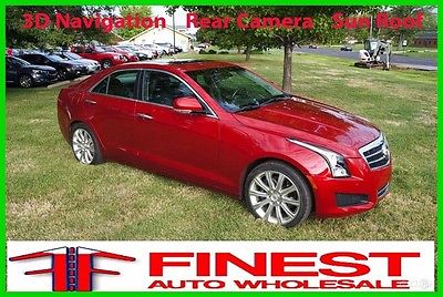 2014 Cadillac ATS Luxury AWD  NAVIGATION BOSE SUNROOF CAMERA WARRANT 2014 CADILLAC ATS Luxury AWD NAVIGATION BOSE SOUND SUNROOF CAMERA WARRANTY