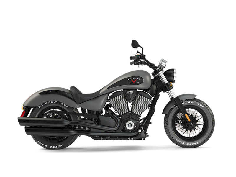 2017 Victory Gunner Suede Titanium Metallic