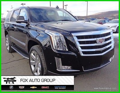 2017 Cadillac Escalade Luxury 4wd $84,310 MSRP *NEW* rear blueray*heated/cooled leather*navigation*sunroof*remote start 9608N