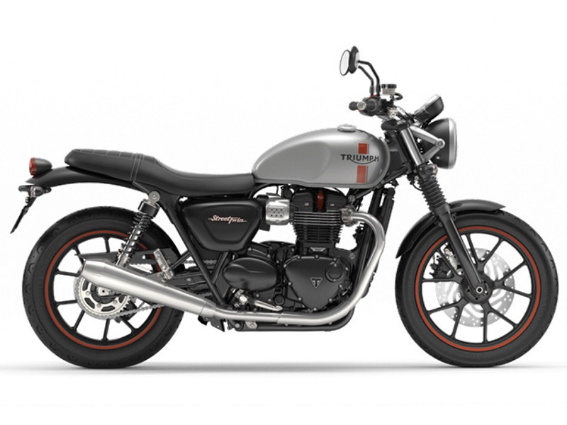 2017 Triumph Street Twin Aluminum Silver