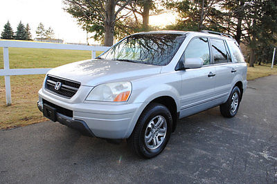 2003 Honda Pilot 4WD EX Automatic w/Leather 2003 HONDA PILOT EXL AWD/NICE!LOADED!WELL MAINTAINED!LOOK!WOW!RECORDS!